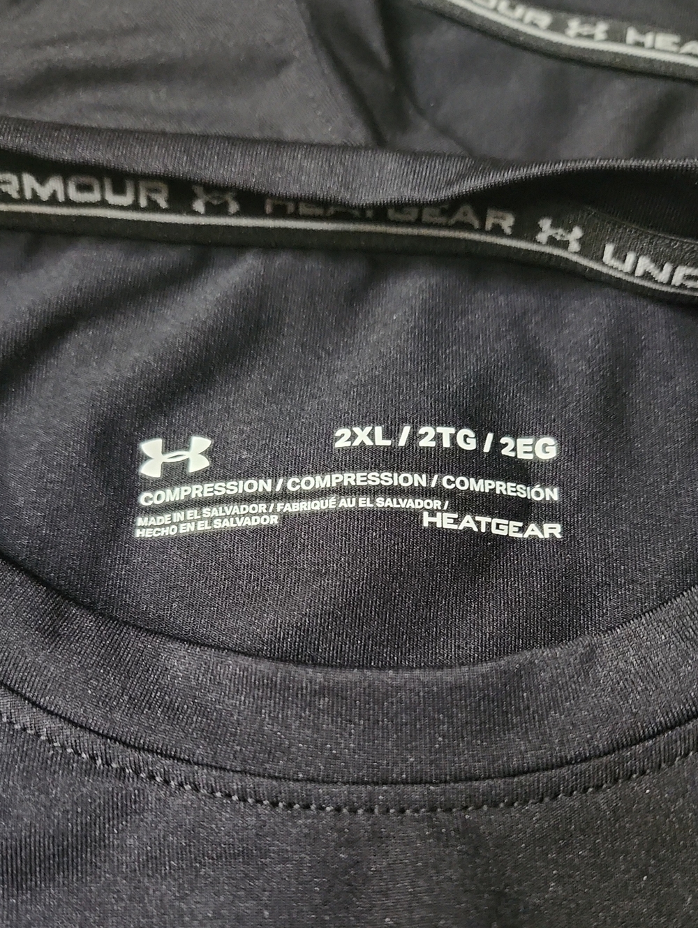 4pack Under Armour Black Sleeveless Performance Tank with White Logo - Picture 2 of 2